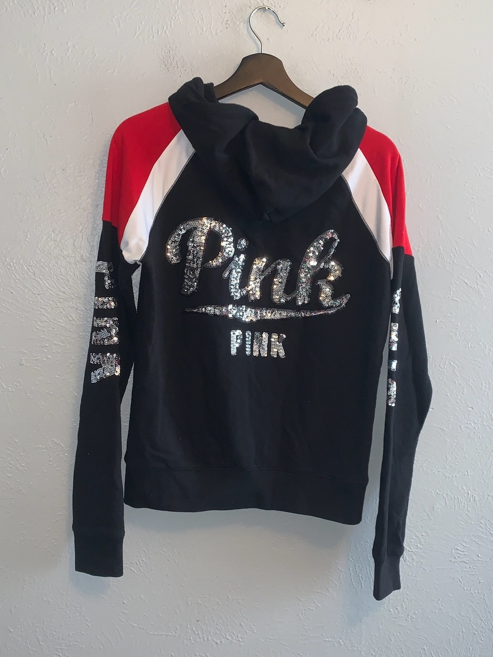 Vs sequin full zip